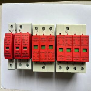 SPD Din 레일 서지 보호기 전원 2P 피뢰기 가정용 AC100-380V 스위치 10-20KA 20-40KA 30-60KA 40-80KA