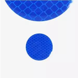 자동차 리플렉터 반사스티커 미니 원형 블루 10P 리플렉터스티커