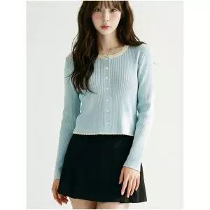 [하프클럽/스위트숲]컬러 레이어드 카디건(WC2GDE1)