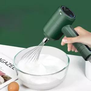 자동 거품기 계란 반죽기 믹서 가정용 전동 우유 생크림 500ML