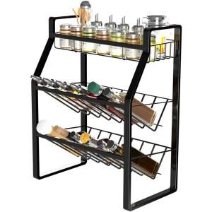 방지 수납장 금속 너머 문걸이 위치 걸이형 문 선반 조절 5단 벽걸이 녹 바구니 페인트 수납포켓