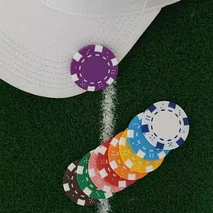 골프 칩마크(철판 내장형) 10종세트 홀인원 버디 볼라이너 골프공 필드용품