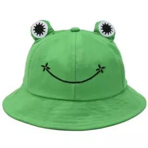 개구리 모양 벙거지 모자