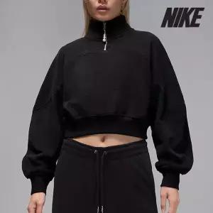 [나이키] 여성용 조던 티셔츠 /e5- HV0327-010 / 우먼스 조던 플라이트 플리스 쿼터집 탑