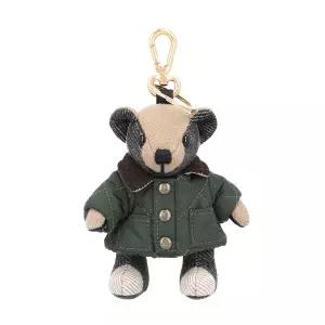 [버버리] 남녀공용 토마스베어 퀼팅 재킷 키링 키홀더(8120170 C1748)