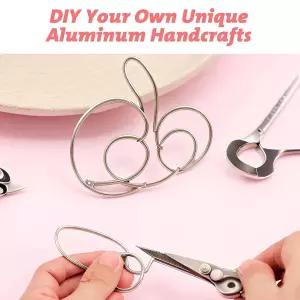 5 게이지 알루미늄 와이어 20피트 조각용 5mm 공예 DIY 보석 제작 비딩 플로럴 정원 가꾸기용 금속