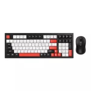 지클릭커 오피스프로 WMK90 사일런스 M 무소음 무선 블루투스 키보드 마우스 세트 98 Poker