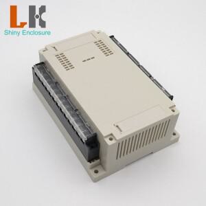 LK-PLC08a 산업용 PLC 플라스틱 쉘 제어 하우징 박스 프로젝트 케이스 딘 레일 인클로저 155x110x60mm