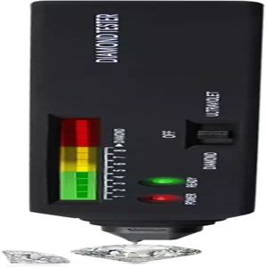 자외선이 있는 다이아몬드 테스터 전문가용 펜 실제 고정밀 도구 다양한 크기의 스톤을 위한 보석