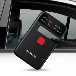 Tint Meter Inspector for Car Window Portable Solar Tester IR940nm/UV365nm/VLT530nm with Data Locking