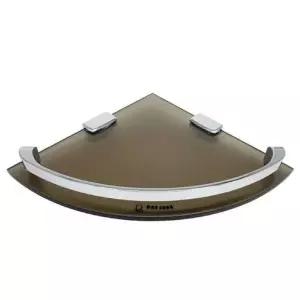 [에이치플러스몰]코너형욕실선반 욕실유리정리대 카라반 코너형 샤워용품