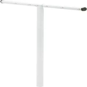 허니캔두 7라인 아웃도어 의류 건조대 - 뒷마당 및 정원용 내후성 T-포스트 빨랫줄 시트 수건 의류용