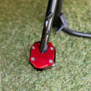 Honda 호환 FORZA 750 Forza750  바이크 오토바이 액세서리 킥 스탠드 풋 사이드 확장 패드 지지 플레이트