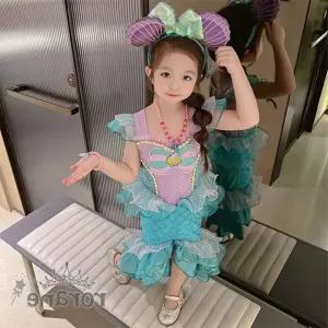 여아 인어공주 유아 여자어린이 아동 조카 공주옷 드레스