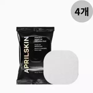 보습관리 에이프릴스킨 퍼펙트 수정 화장 클렌징 패드 30매X4