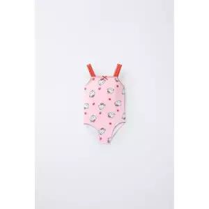 ZARA 2-6세용 HELLO KITTY ⓒ SANRIO 스윔수트 - 로즈핑크 {QHJ}