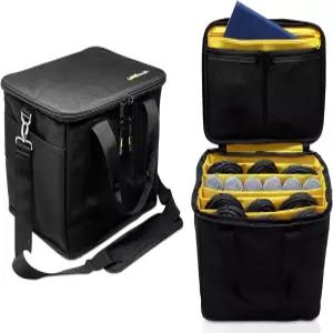 Loudmouth 케이블 파일 백 코드 액세서리 뮤지션 조직 전문 DJ 장비 악기 및 액세서리를 위한 여행 긱