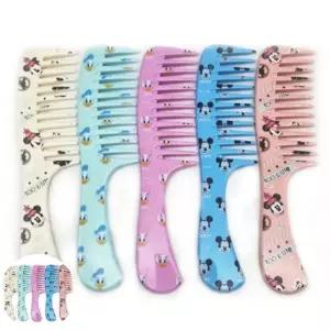 염색빗 미니마우스 헤어빗 도끼빗 머리빗 가르마빗 19cm 랜덤