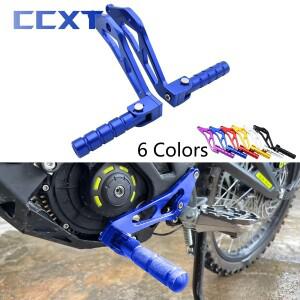 Sur-Ron Light Bee X S 전기 먼지 자전거 바이크 오토바이 CNC 뒷좌석 승객 발 페그는 Segway X160 용 페달