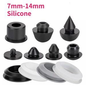 글랜드패킹 7mm 14mm 실리콘 플러그 고무 스토퍼 소프트 매치 고탄성 커버 지진 방지 아이렛 소음 내열성