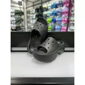 [보리보리/크록스]MARIO크록스 스톰프 슬라이드 209346-001 블랙