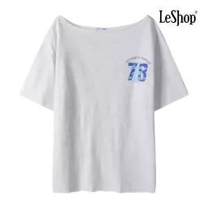 [롯데백화점]르샵 78 보트넥 코튼 티셔츠 BQ3TS021A