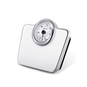 체중계 아날로그 스타일 하얀색 바늘 헬스 건강 기계 클래식 정밀 측정