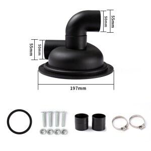 진공 청소기 용 사이클론 집진기 커버 분리기 DIY 목공 필터