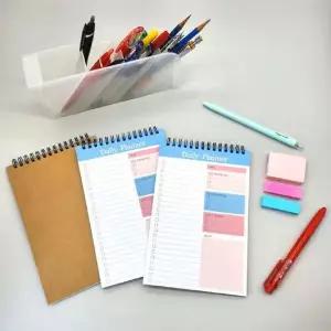 다이어리 블루타임테이블 데일리 플래너 대학생 공부