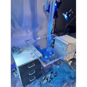 스튜디오 80x80x20cm 수조 촬영용 특수효과 아크릴 포토 트레