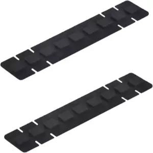 Quweiz 2pcs 자전거 체인 스테이 프로텍터 산악 실리콘 프레임 가드 대부분의 자전거를 위한