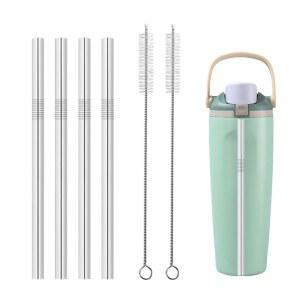 [미국배송] 오왈라 프리십 스웨이 30온스 물병과 호환되는 금속 빨대 교체 재사용 가능한 스테인리스 스틸 물병에 적합