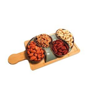 파티용 쿡스파이어 5개 도자기 미니 딥볼, 조미료 서빙 트레이, 올리브용 미니 서빙 접시, 견과류, 토핑용 미니 서빙 접시; 어떤 경우에도 이상적인 선물 세트