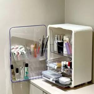 화장품정리함 케이스 미니화장대 정리함 정리 화장품수납