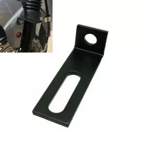 금속 L 타입 범용 오토바이 전기 자동차 머드가드 장착 브래킷 스포트라이트 신호 램프 고정 마운트