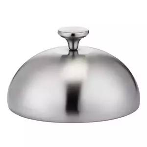스테이크커버 돔뚜껑 커버 스텐 뚜껑 14cm 레스팅 실버 덮개