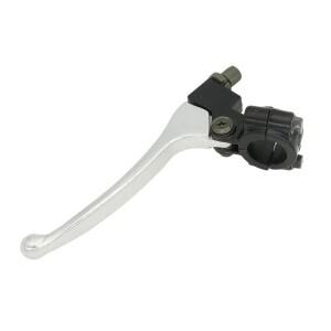 핏자전거 ATV 바이크 오토바이한 22mm 7/8 인치 왼쪽 알루미늄 스틸 클러치 레버 핸들