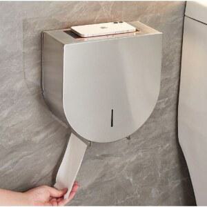 화장실 스테인레스 휴지걸이 점보롤 휴지 업소용 호텔 레이어드룩 걸이