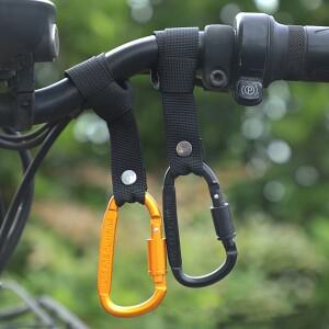 바이크 오토바이 전기 스쿠터 후크 프론트 자전거용 알루미늄 스틸 핸들바 클립 무드릴 블랙