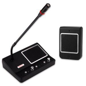 방송용 마이크 스피커 세트 매점 핀마이크 유튜브 음성 매장용 듀엣 주기 10W 케이블