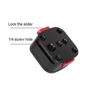 [호환품]알루미늄 미니 퀵 릴리스 플레이트 클램프 카메라 삼각대 마운트 키트 (소니호환/니콘/루믹스 DSLR