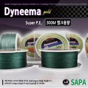다이니마골드 슈퍼 PE 카키색 합사줄 300M 4호 8합사 바다낚시줄 루어낚시줄