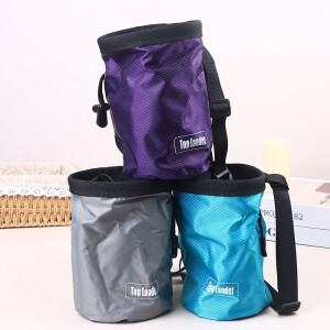 마그네시아 색록 클라이밍 초크백 방수 포켓 웨이트 리프팅 아웃도어 볼더링 파우치 장비