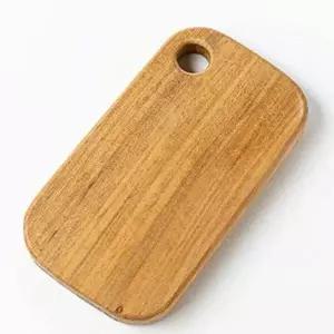 티크나무 플레이트 직사각 미니 도마 15cm-WD43344