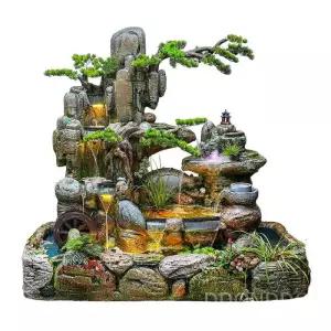 대형 조경 인공 인테리어 조명 업소용 폭포 소품 분수대 어항 레스토랑 식당