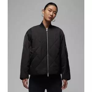 NIKE 나이키 조던 플라이트 퀼트 레니게이드 재킷 W 블랙 IF1051-010