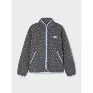 후아유 Dot Pattern Fleece Jacket WHMZF4V61F 133875