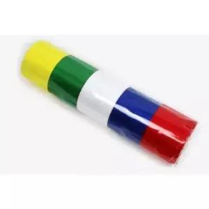 5색컷팅리본5cm(10m) 리본 커팅테이프 공작용리본 리본끈 컷팅리본