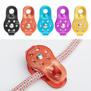 암벽 등반 나무 동굴 로프 그랩 보호 벨레이 풀리 기어 클라이밍 액세서리 8-12mm