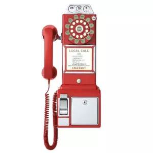 엔틱 공중 전화기 인테리어 카페 클래식 빈티지 레트로 장식 소품
